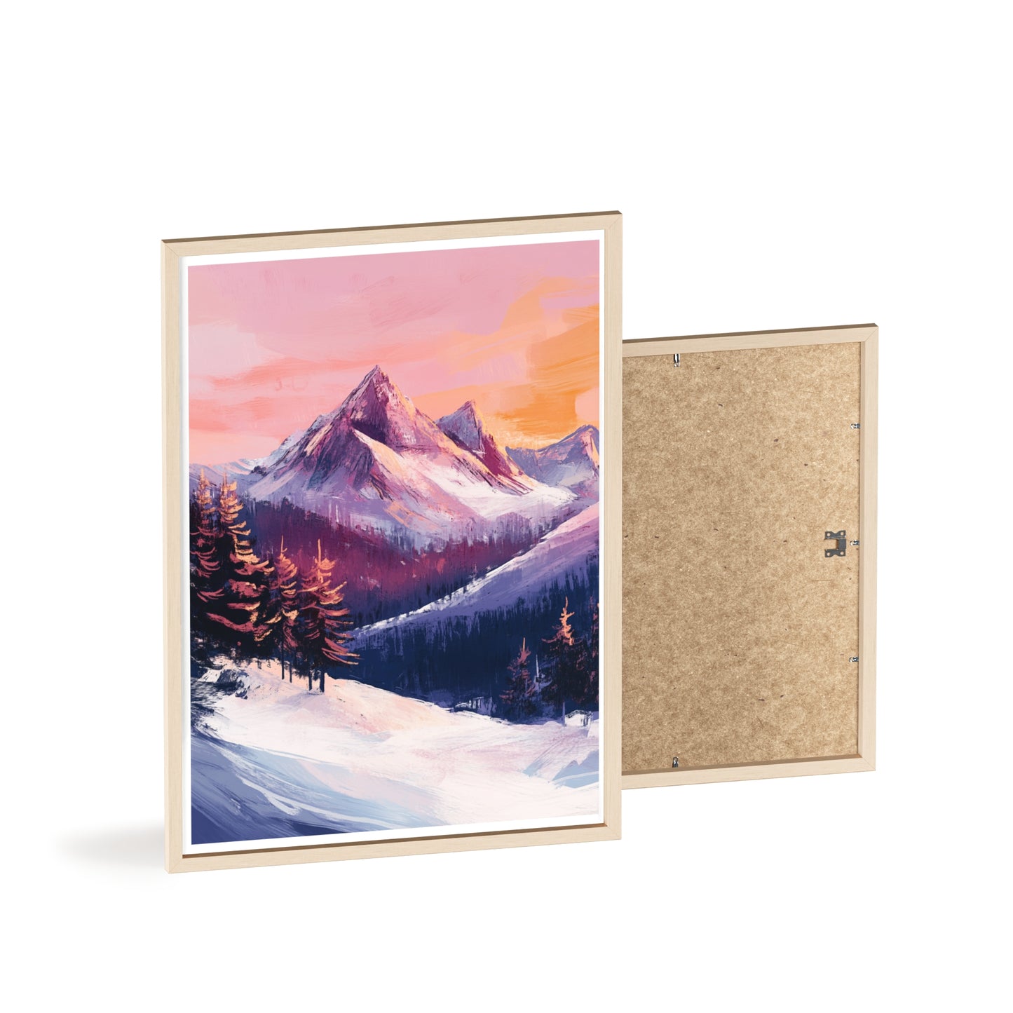 Berglandschaft in gemütlichen Farben