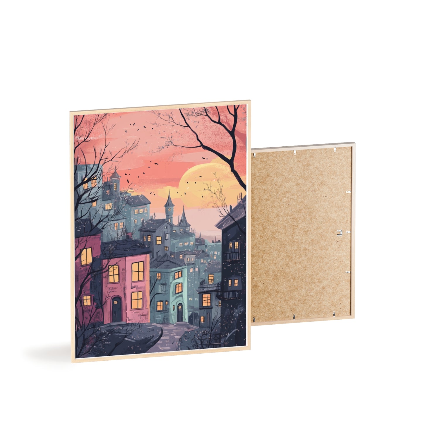 Nachtstimmung über der Stadt