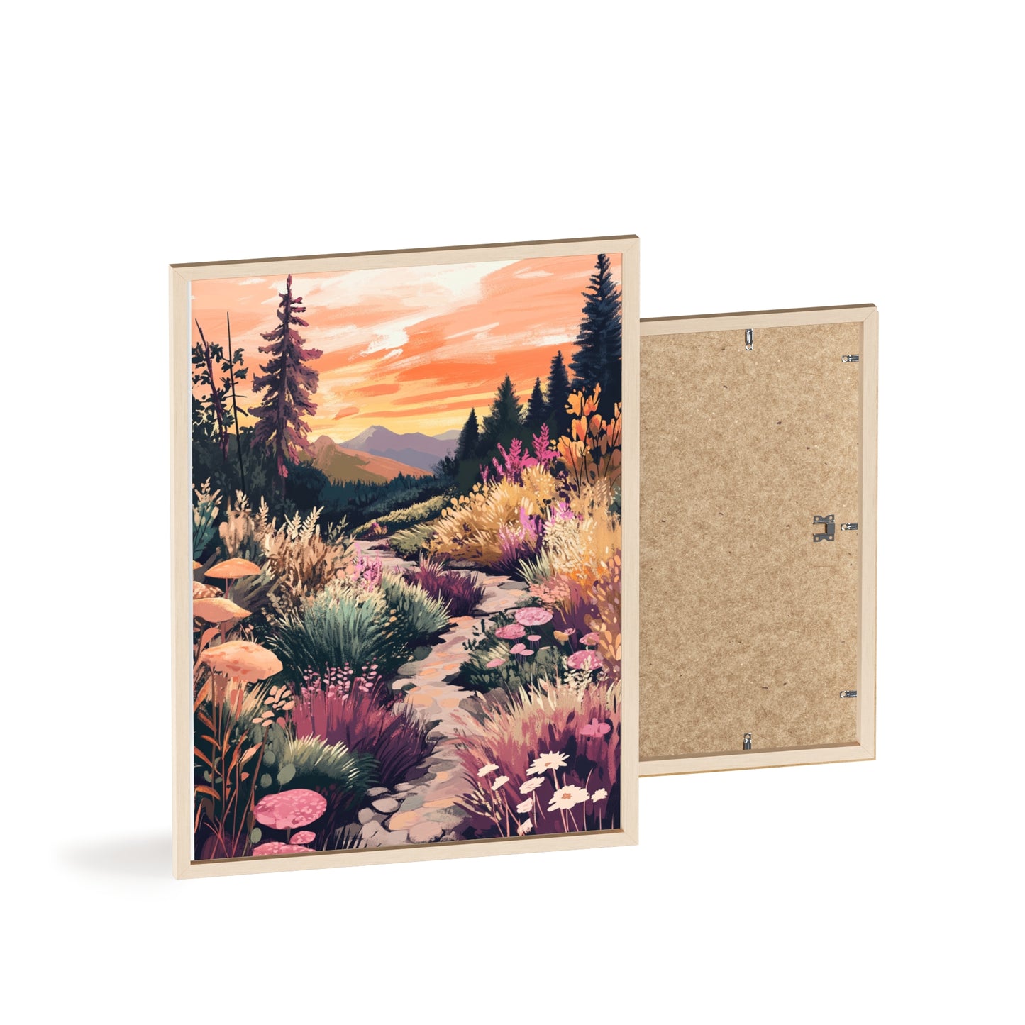 Fantsasielandschaft in traumhaften Farben