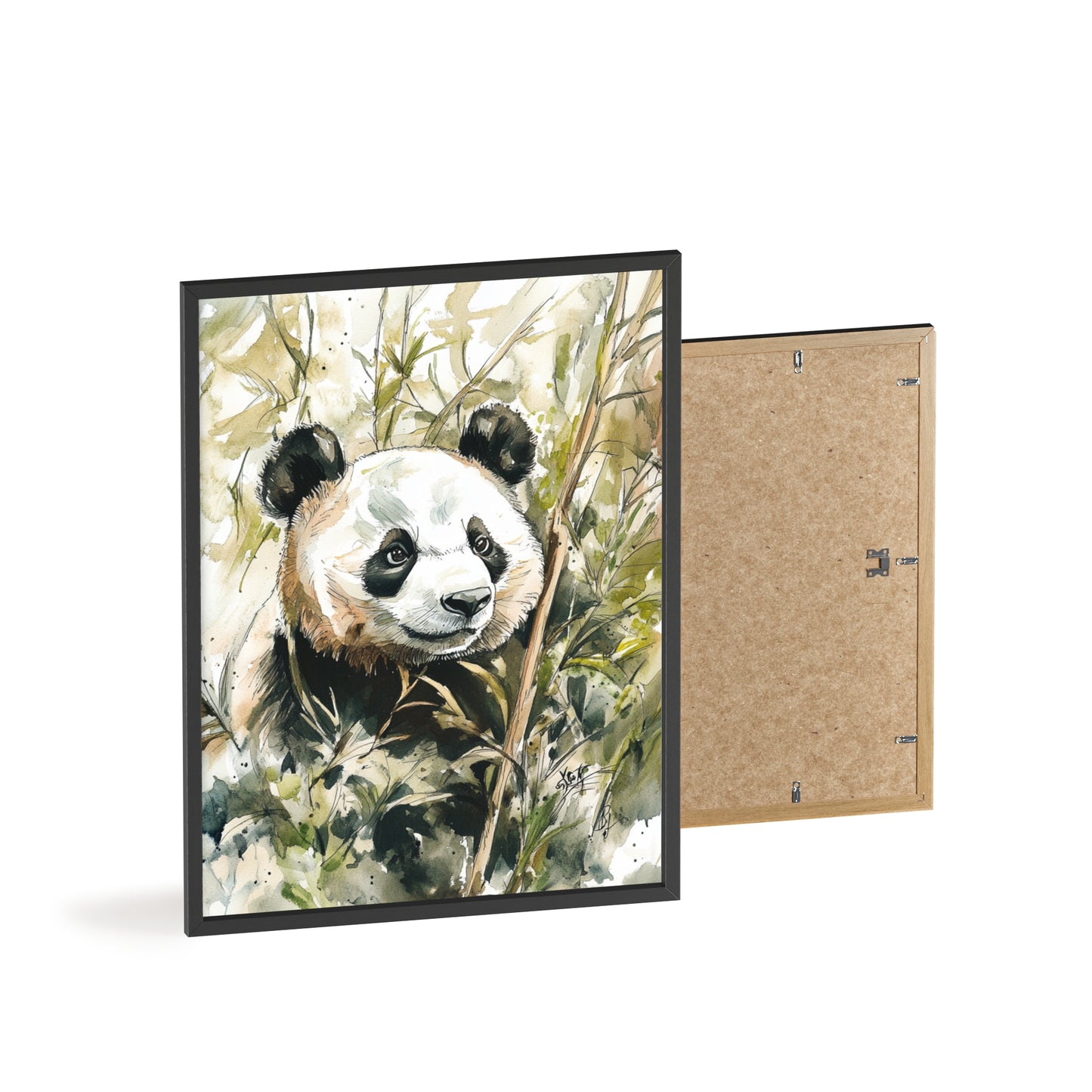 Panda im Wasserfarbenstil