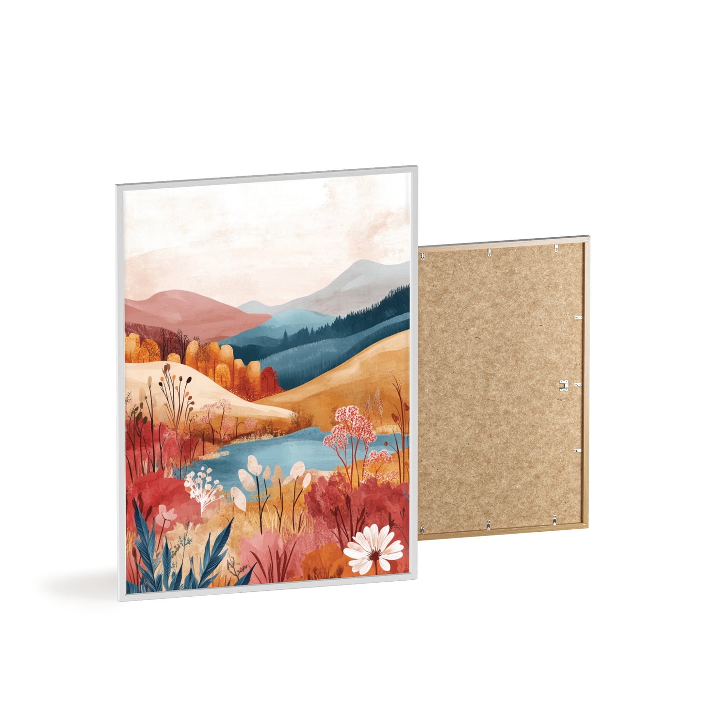 Traumlandschaft in gemütlichen Farben