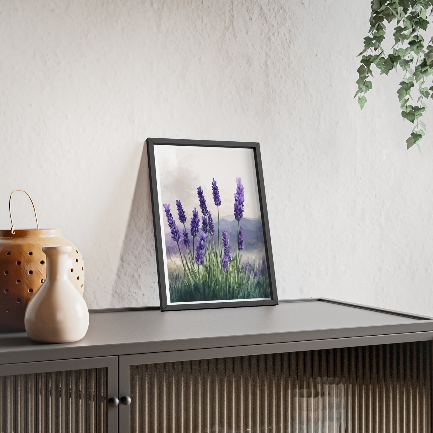 Lavendelblüten in der Wiese