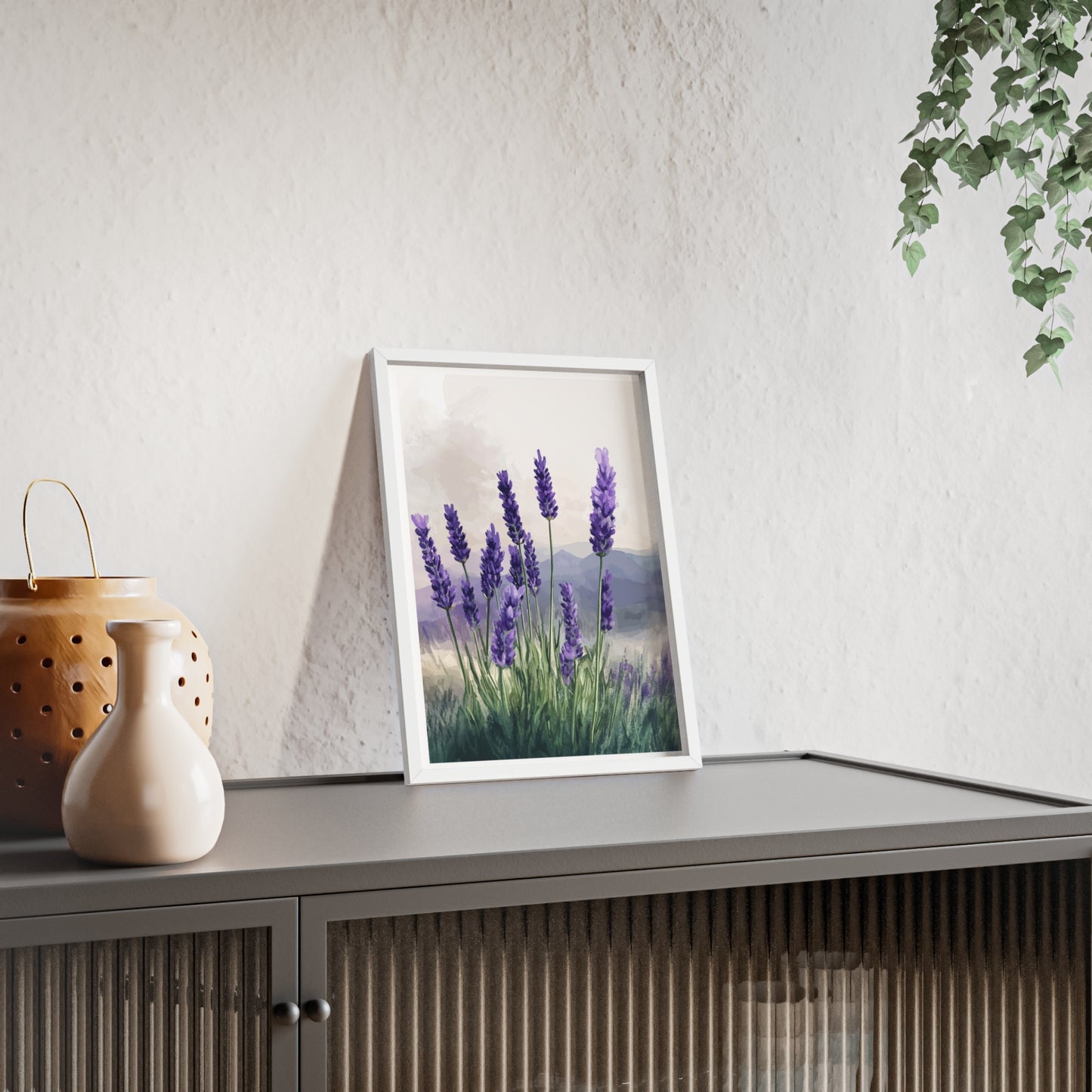 Lavendelblüten in der Wiese