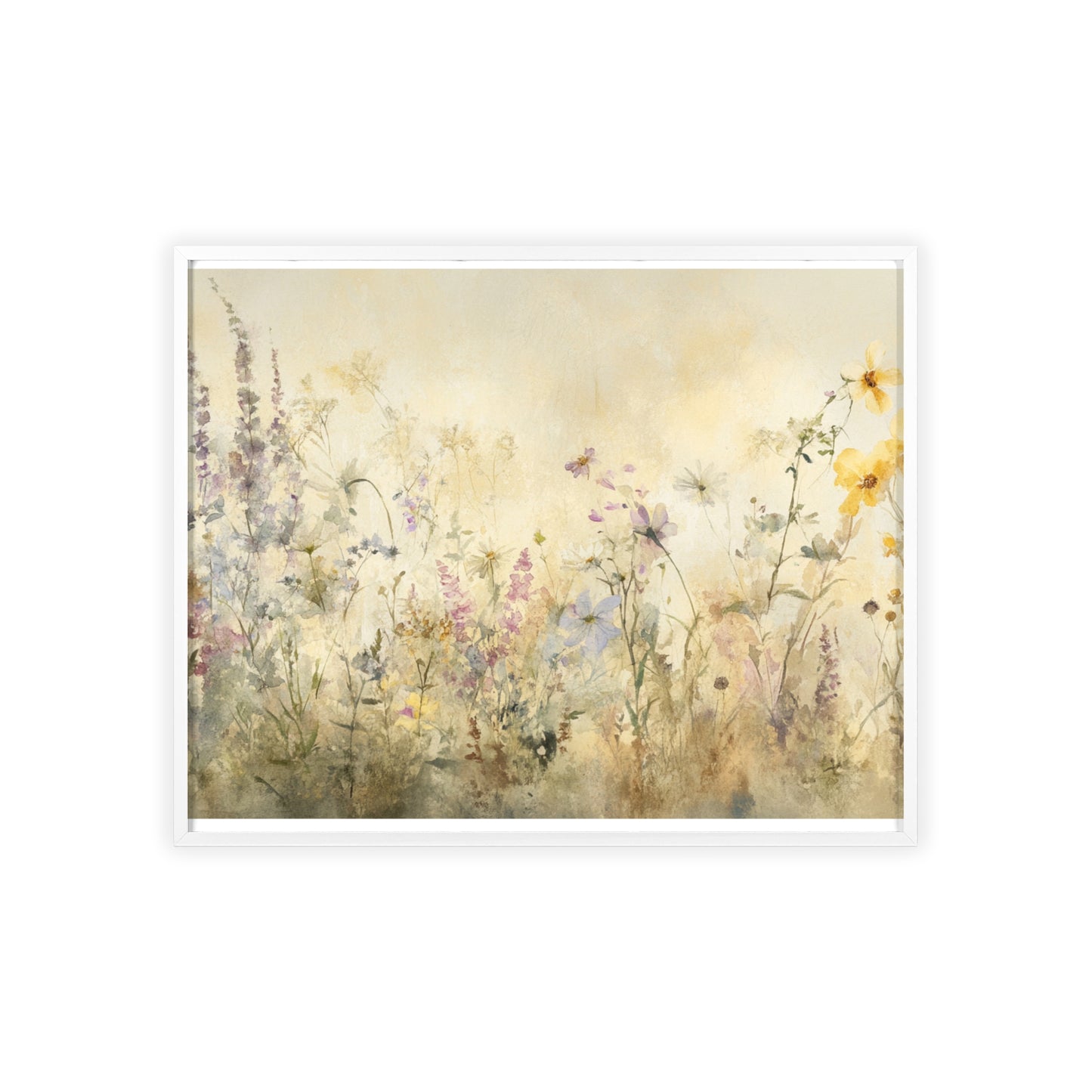 Wildblumen im Wasserfarbenstil