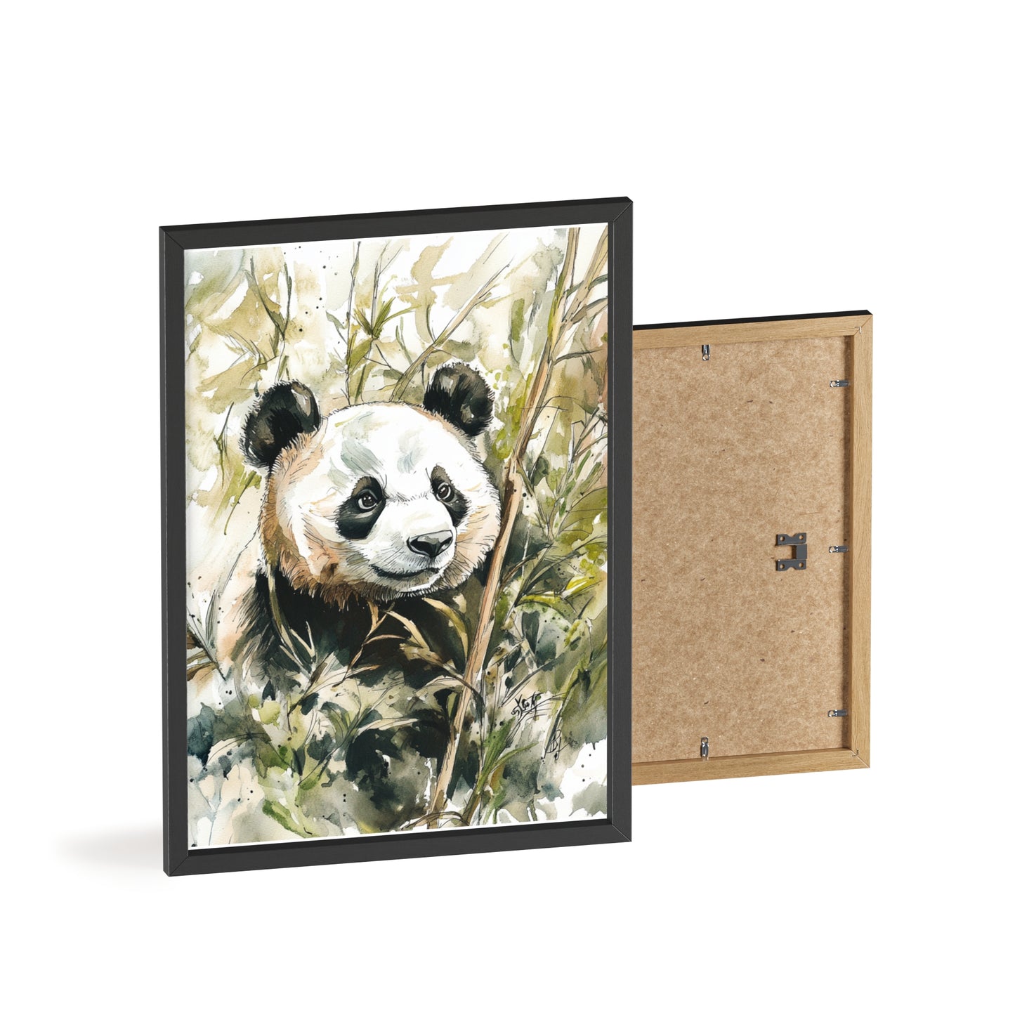 Panda im Wasserfarbenstil