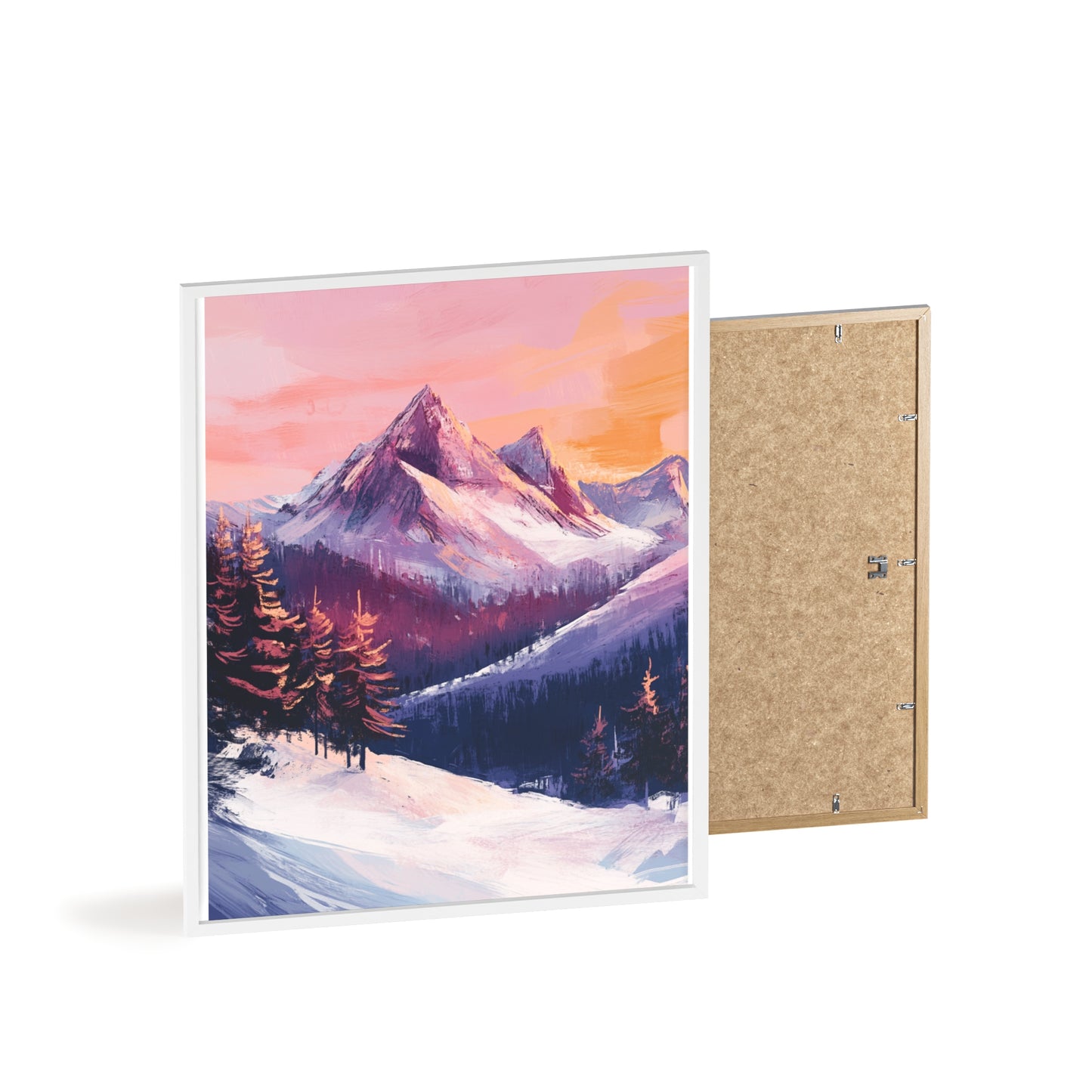 Berglandschaft in gemütlichen Farben