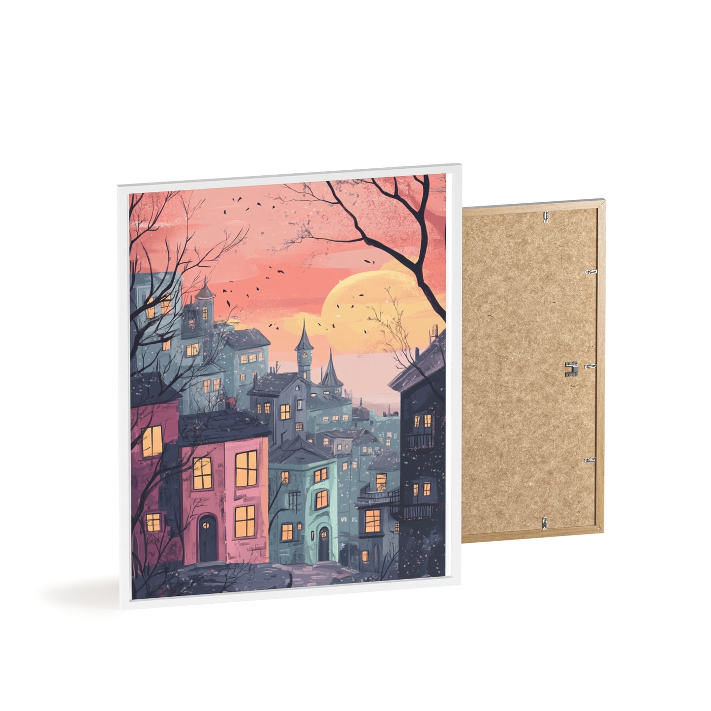 Nachtstimmung über der Stadt