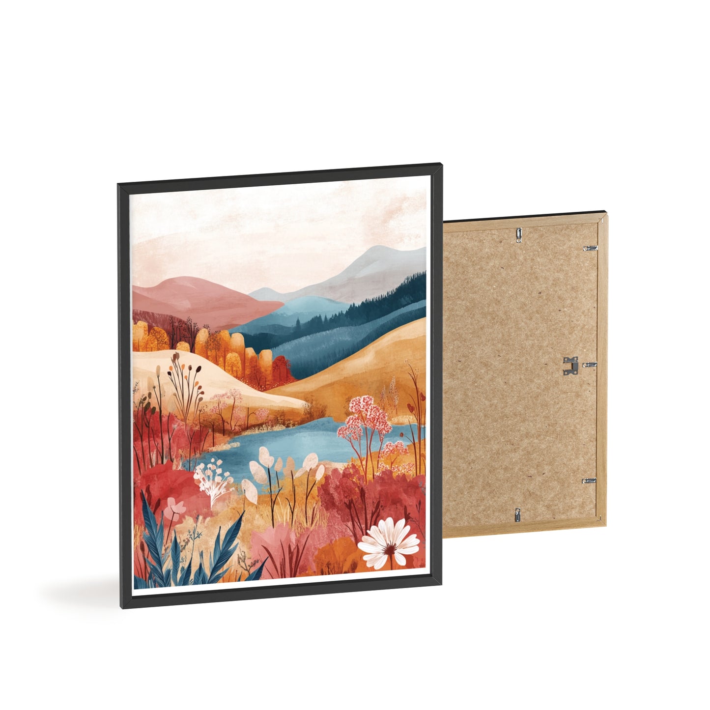 Traumlandschaft in gemütlichen Farben