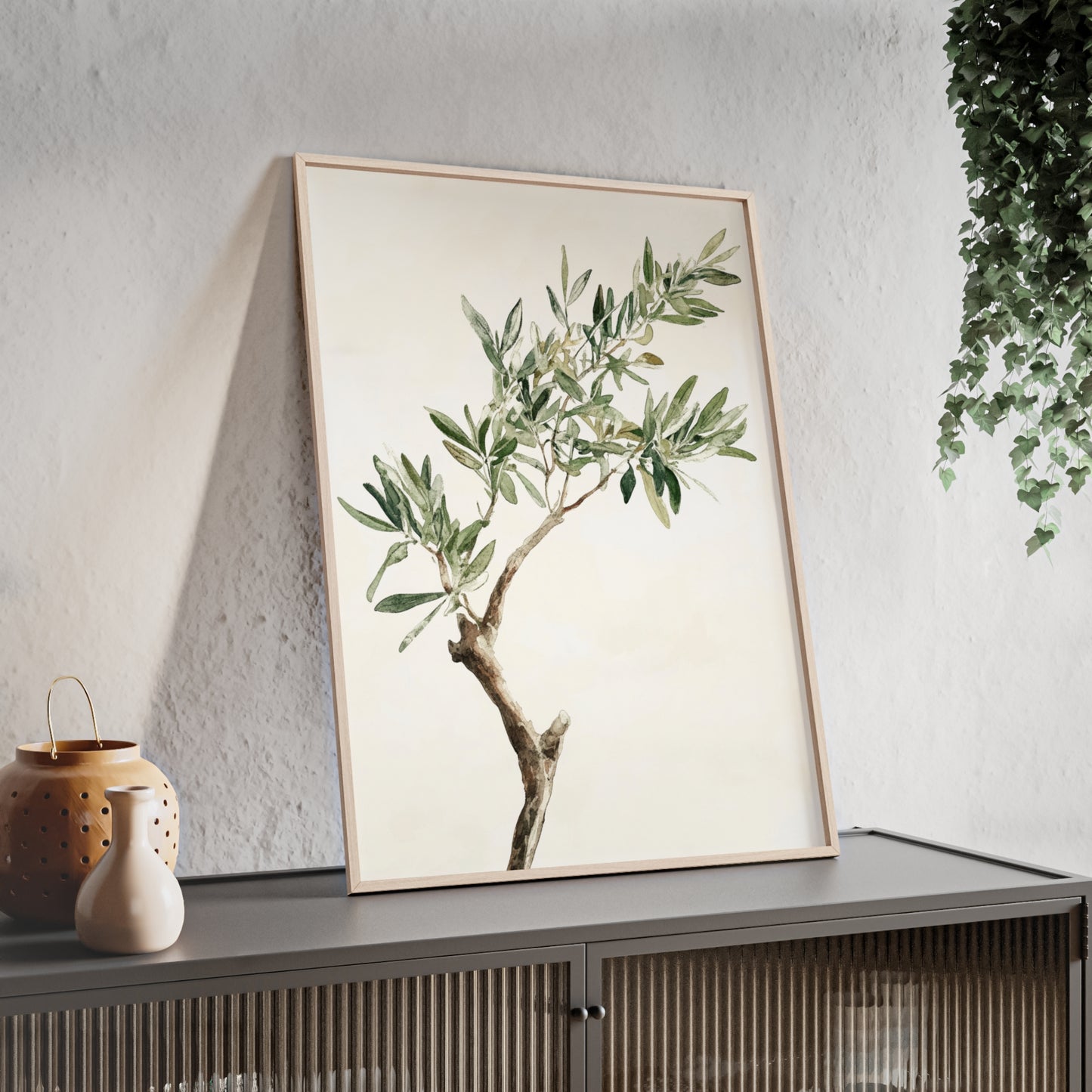 Schlichter Olivenzweig