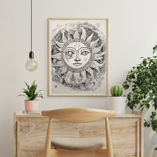 Poster zum Download - Sonnendesign