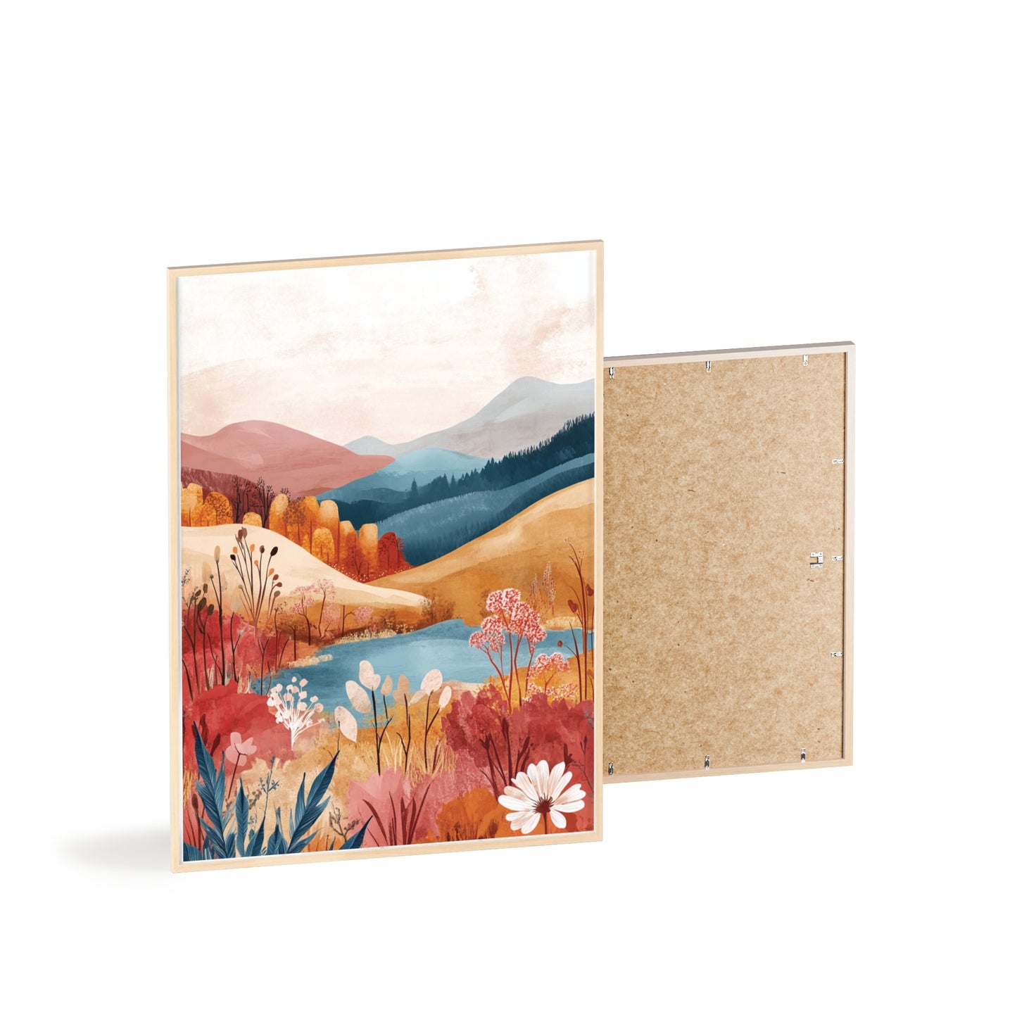 Traumlandschaft in gemütlichen Farben