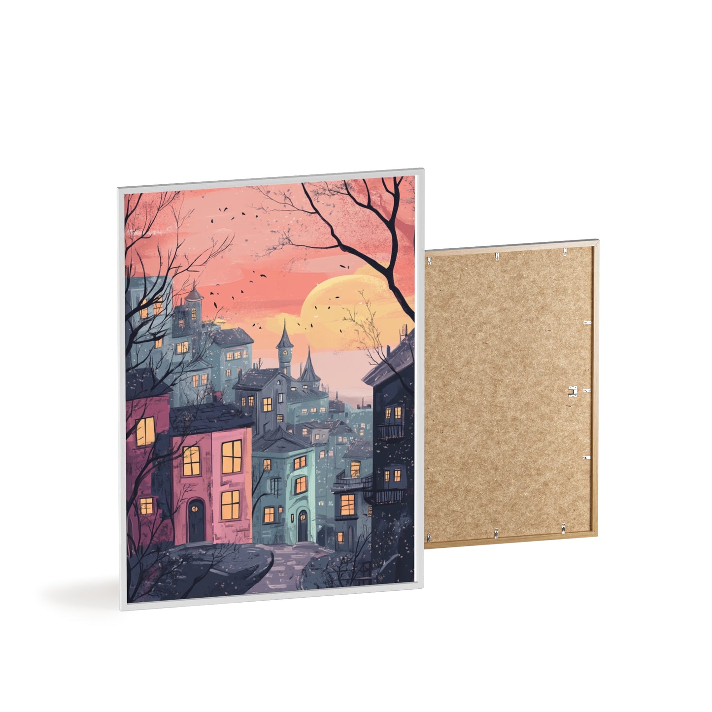 Nachtstimmung über der Stadt