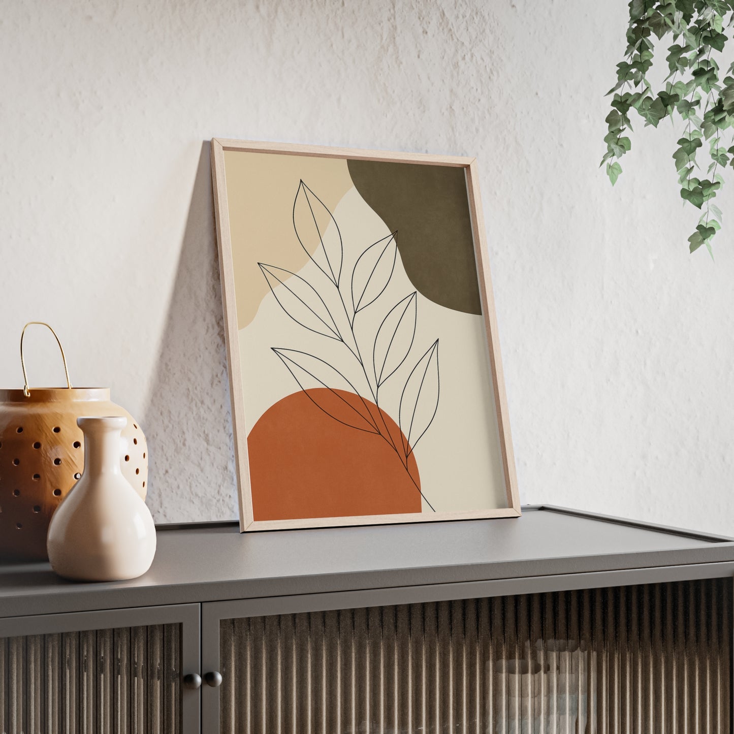 Abstraktes Blätterdesign