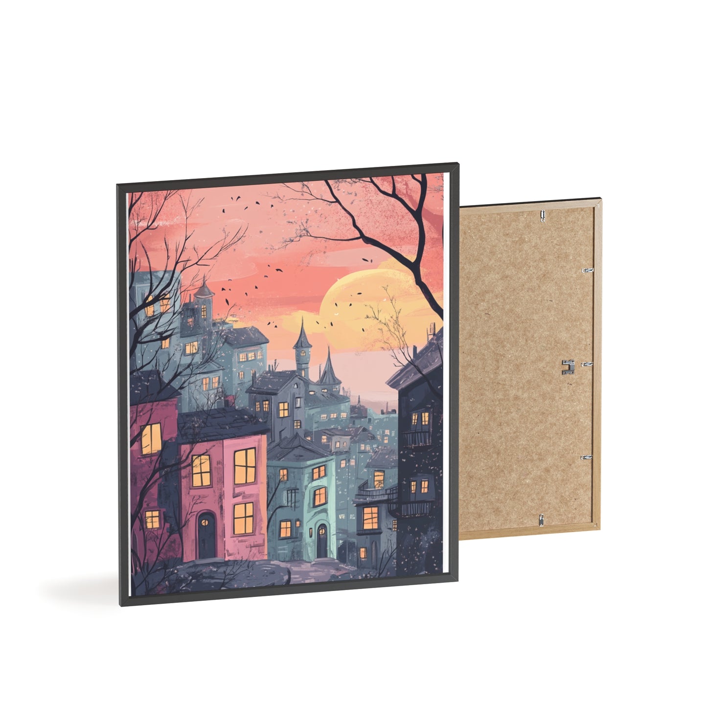 Nachtstimmung über der Stadt