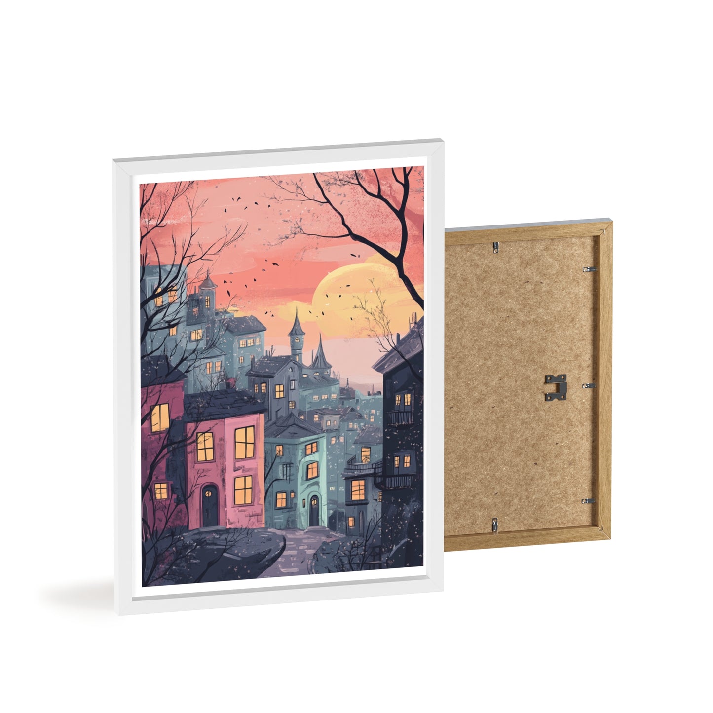 Nachtstimmung über der Stadt