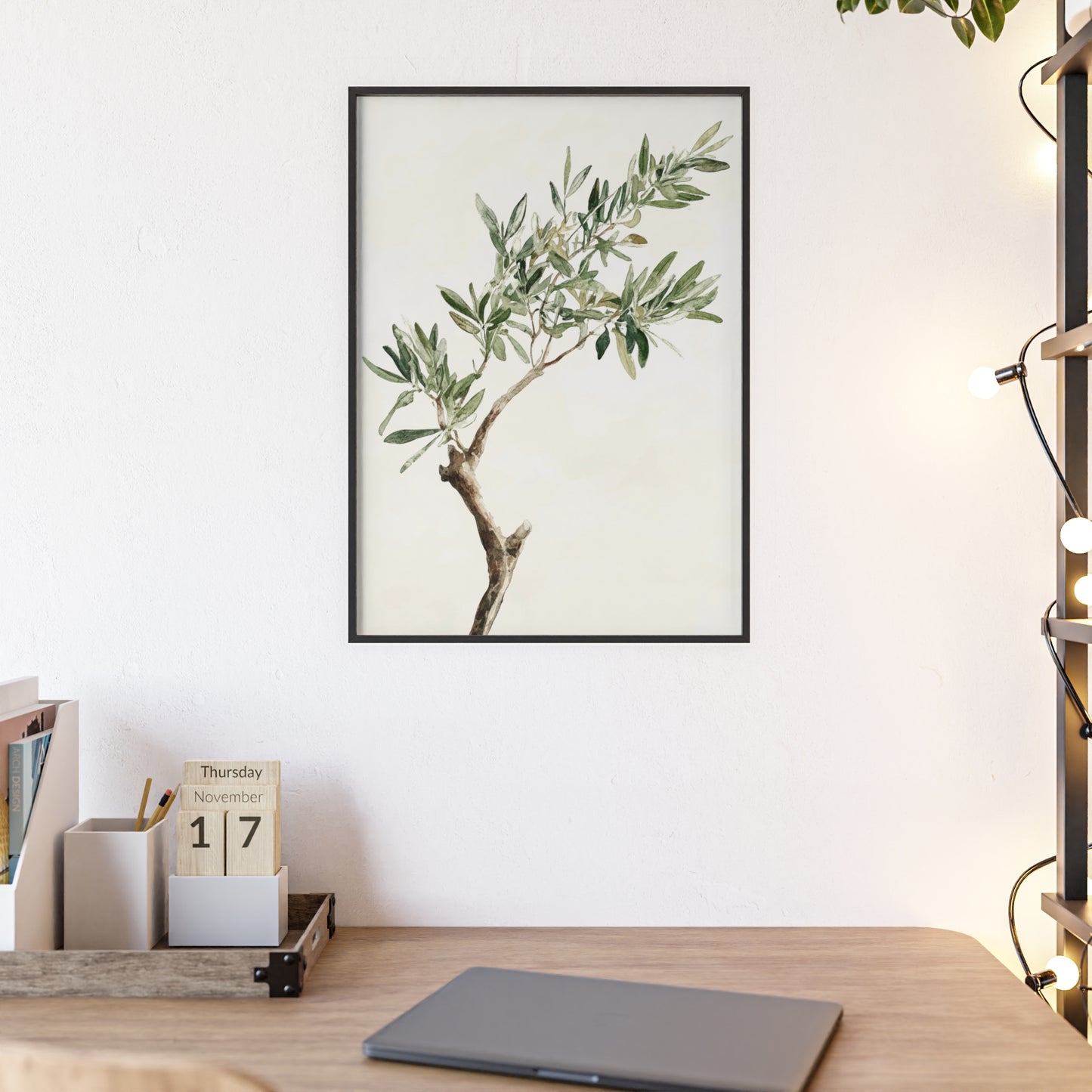 Schlichter Olivenzweig