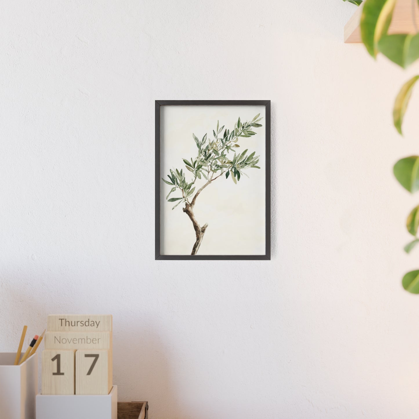 Schlichter Olivenzweig