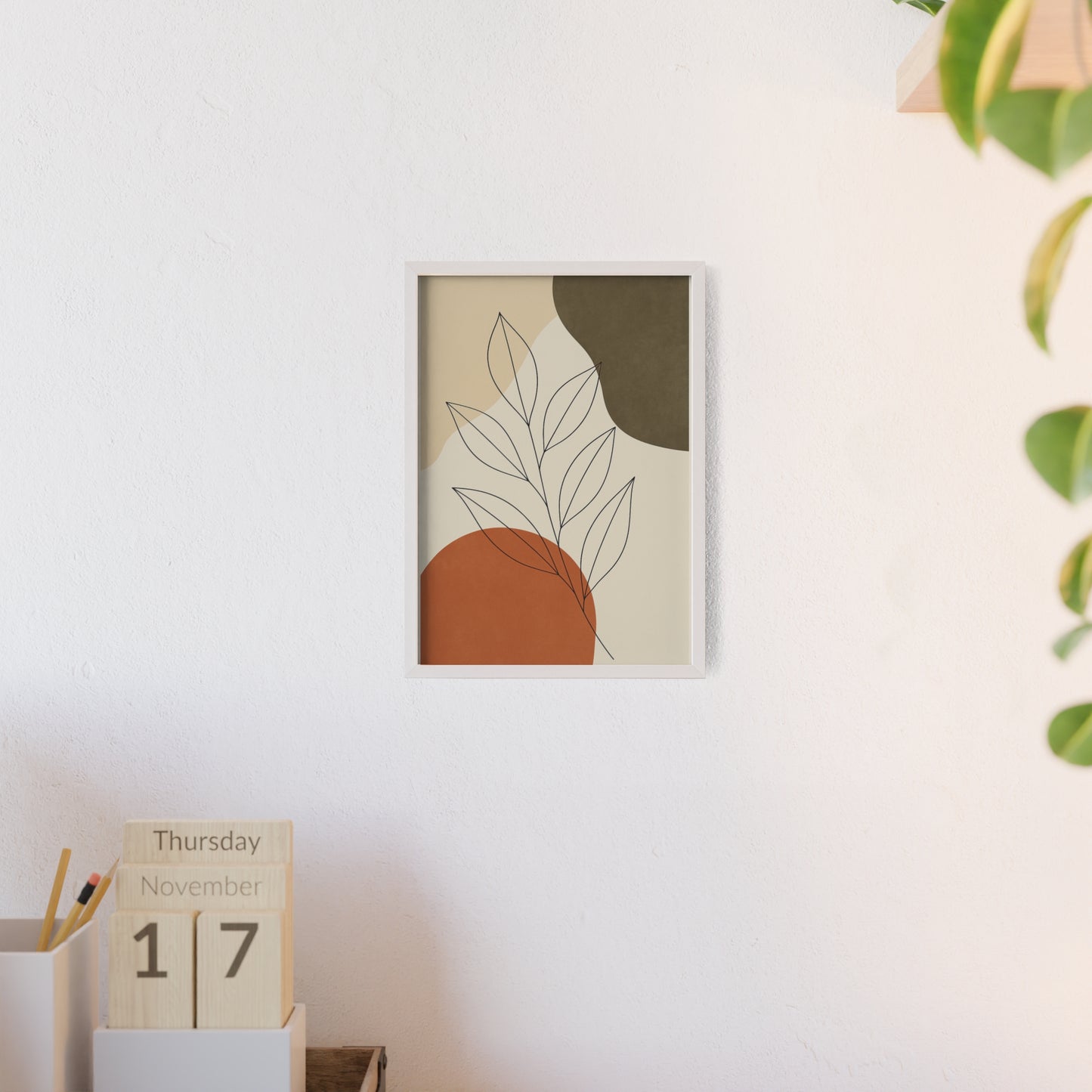 Abstraktes Blätterdesign