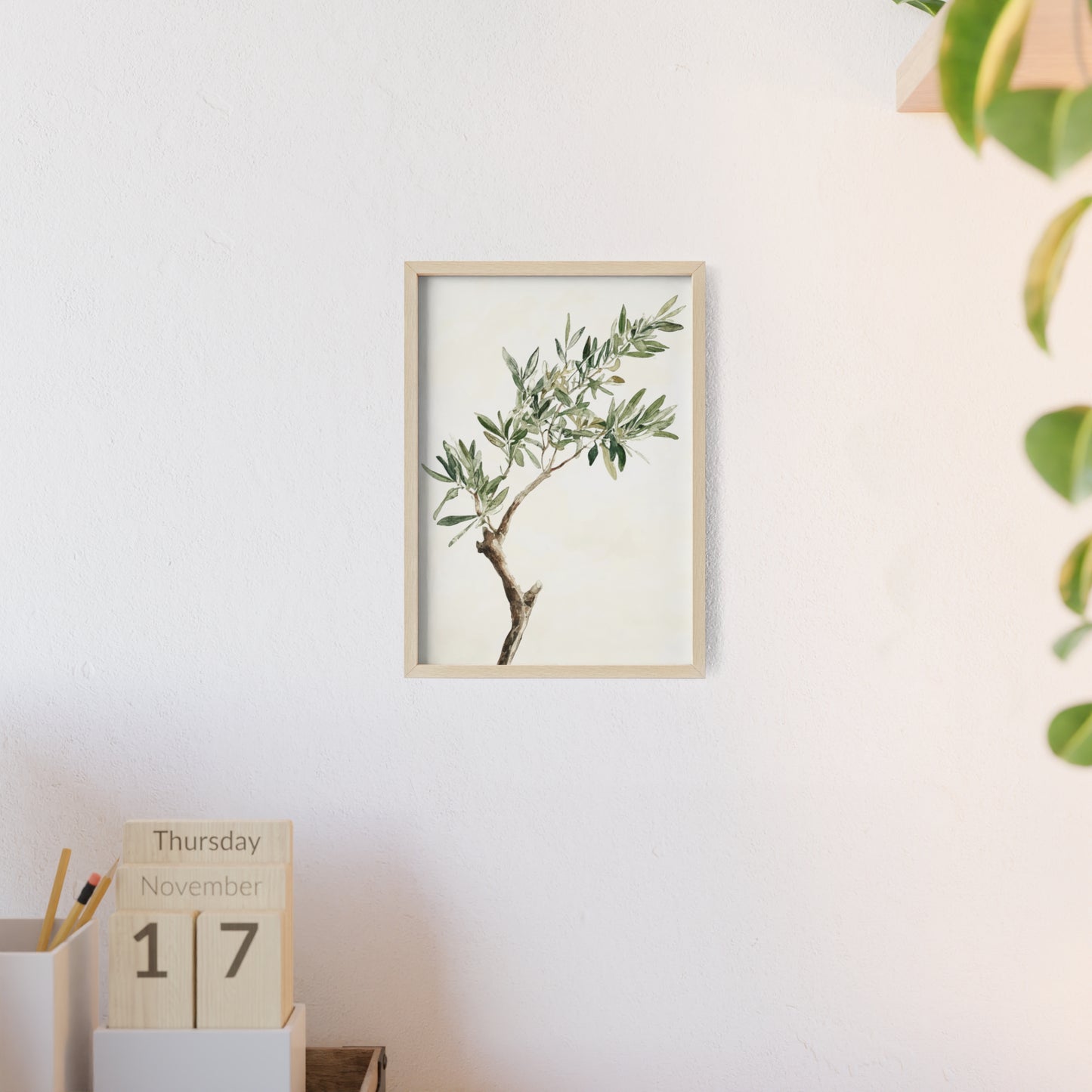 Schlichter Olivenzweig