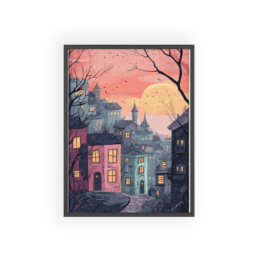 Nachtstimmung über der Stadt