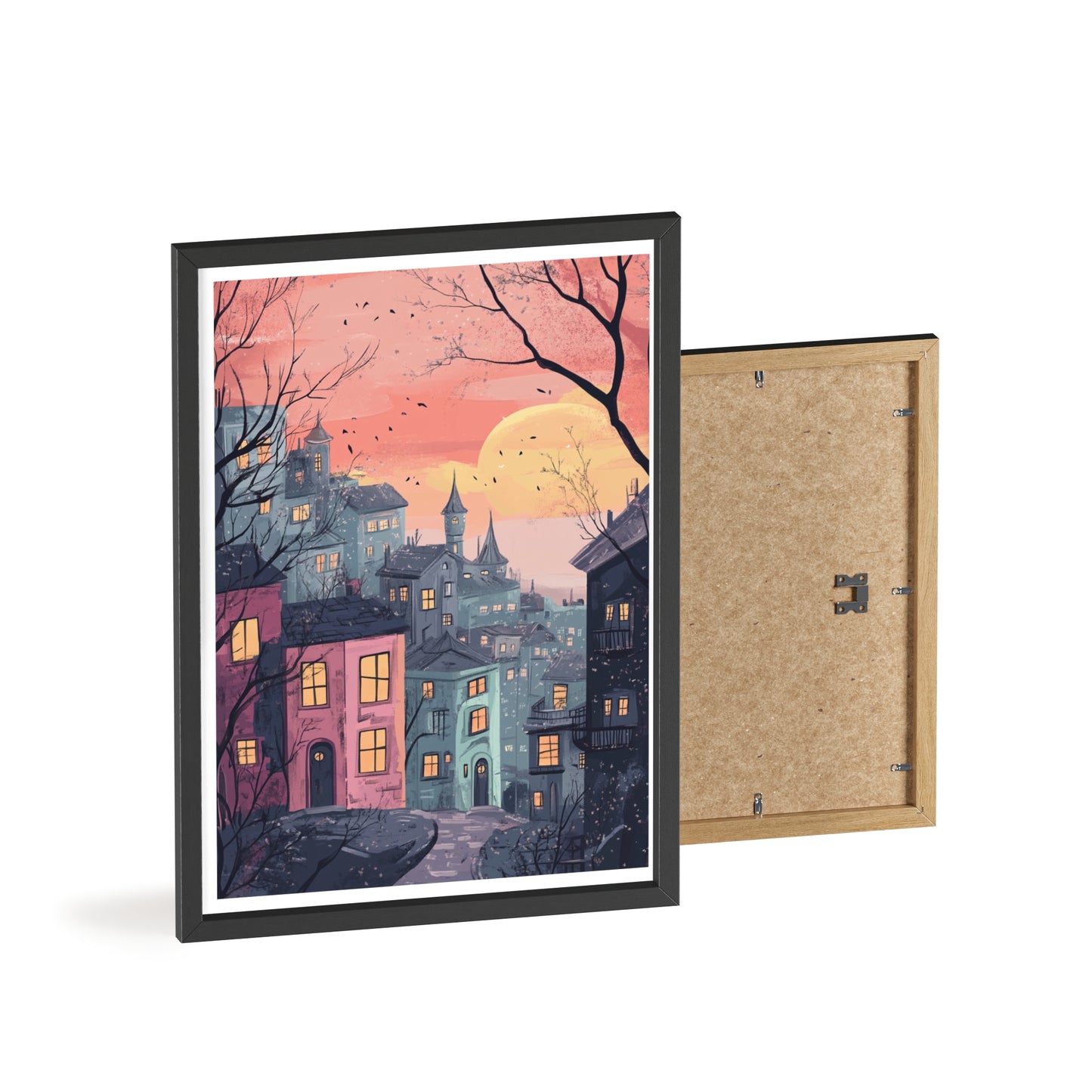 Nachtstimmung über der Stadt