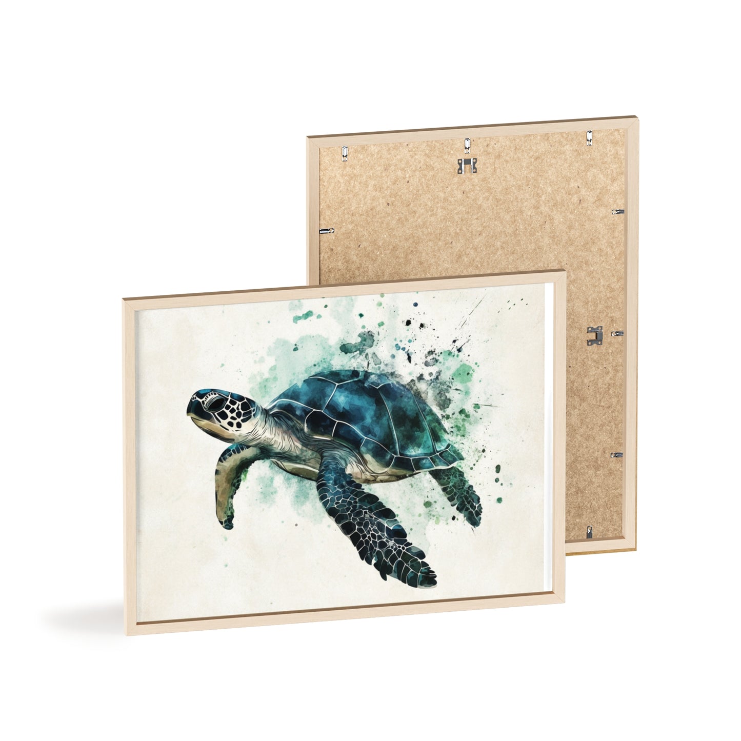 Schildkröte im Wasserfarbenstil