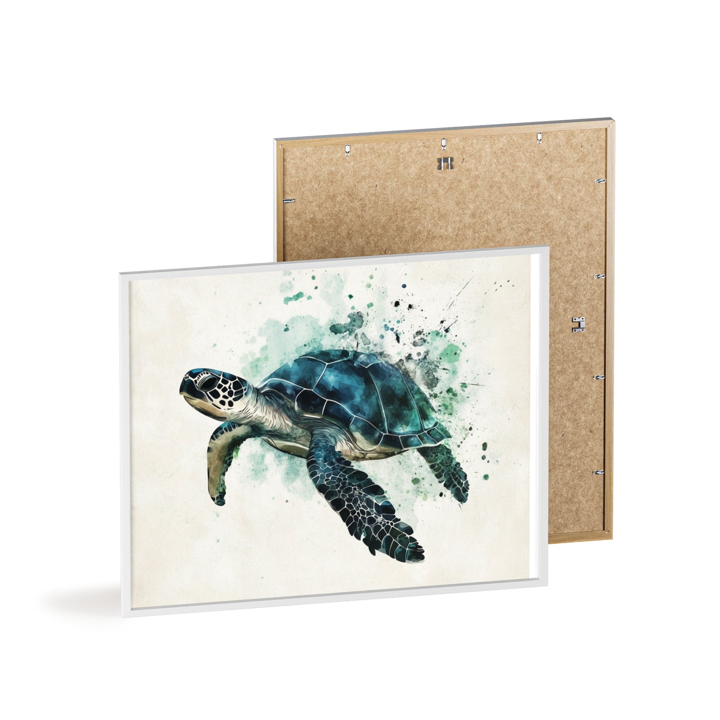 Schildkröte im Wasserfarbenstil