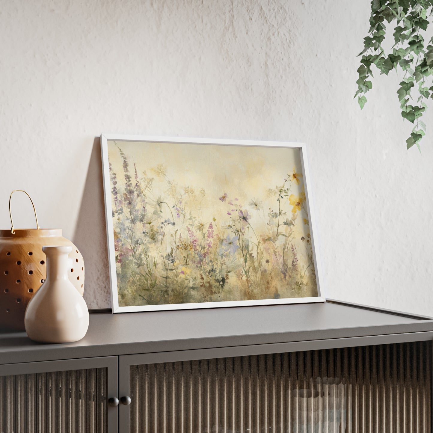 Wildblumen im Wasserfarbenstil