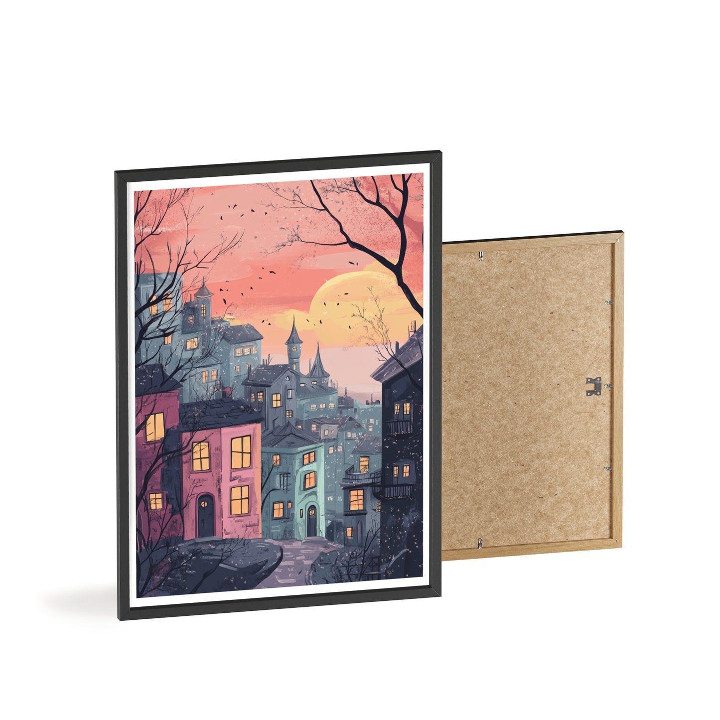 Nachtstimmung über der Stadt