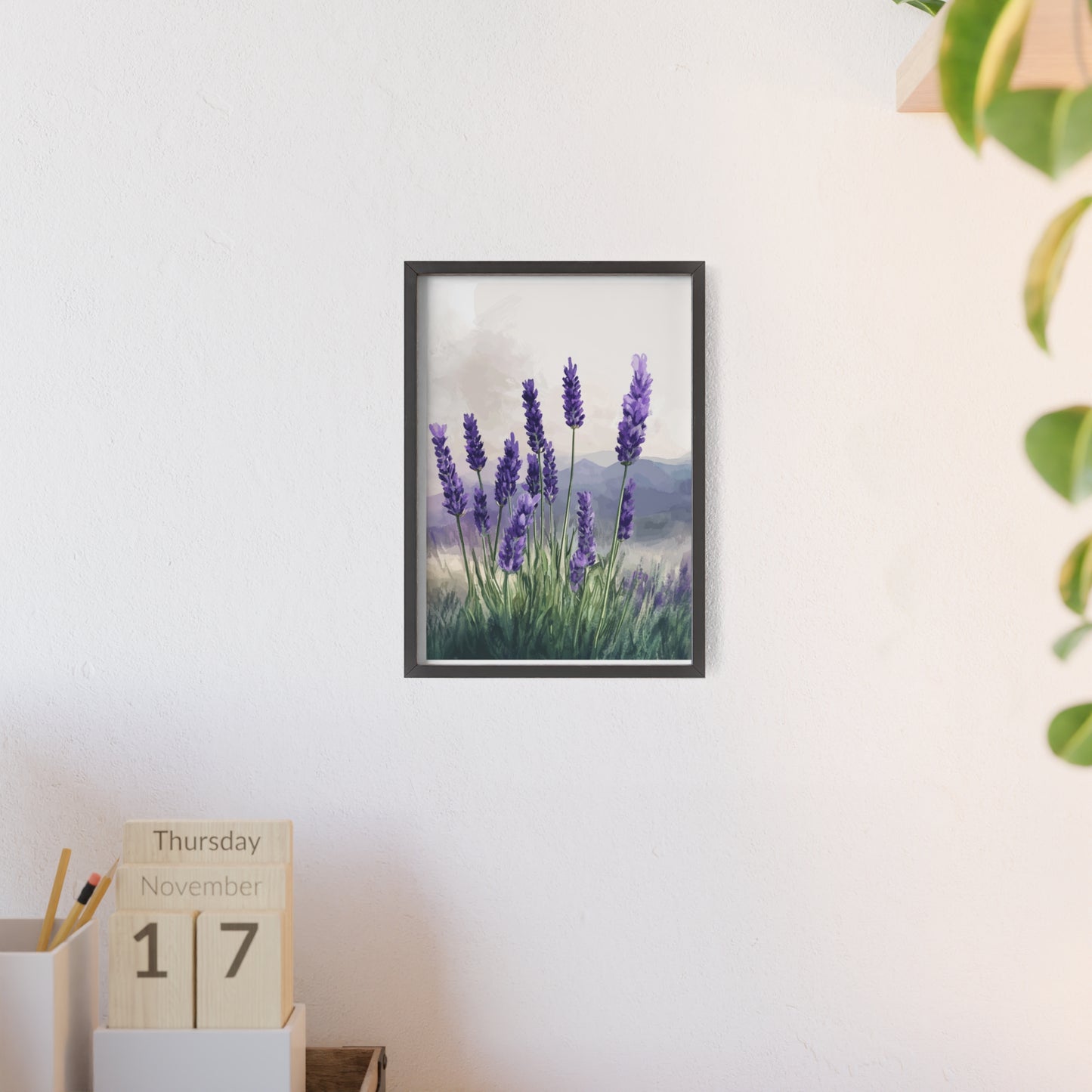 Lavendelblüten in der Wiese