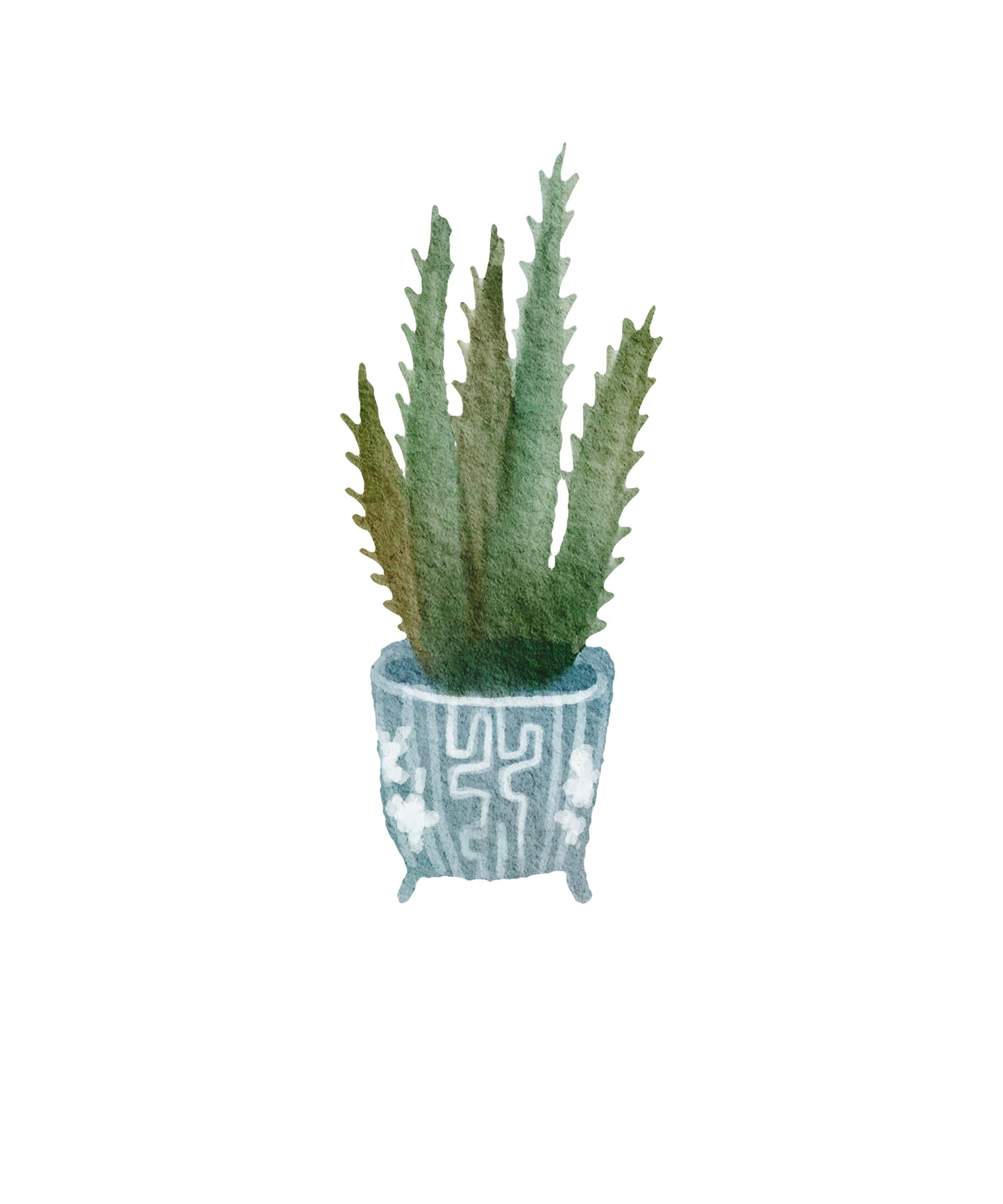 3er Posterset zum herunterladen - Blumentopfdesign