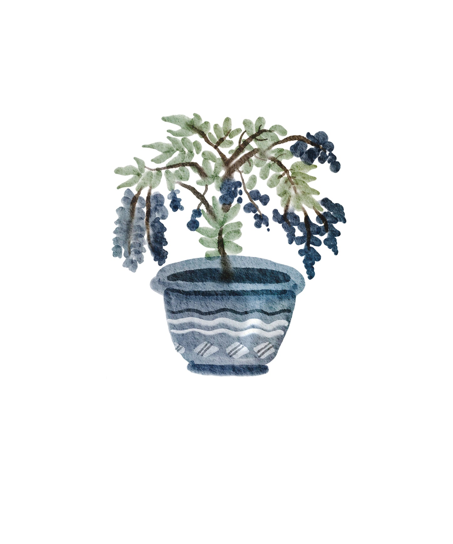 3er Posterset zum herunterladen - Blumentopfdesign