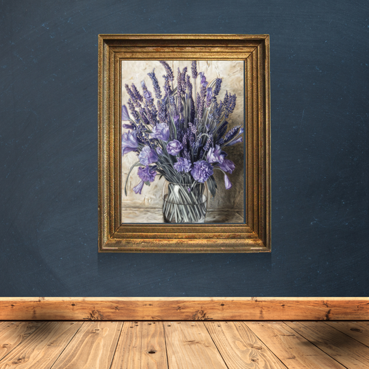 Poster zum Download - Lavendelstrauß