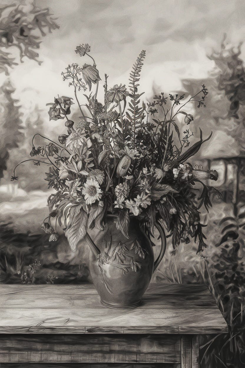 Poster zum Download - Blumenstrauß