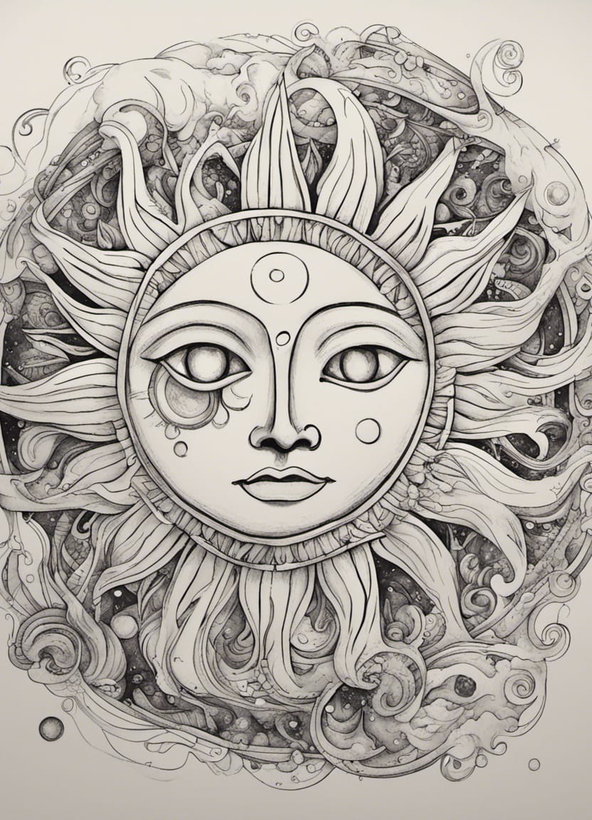 Poster zum Download - Sonnendesign